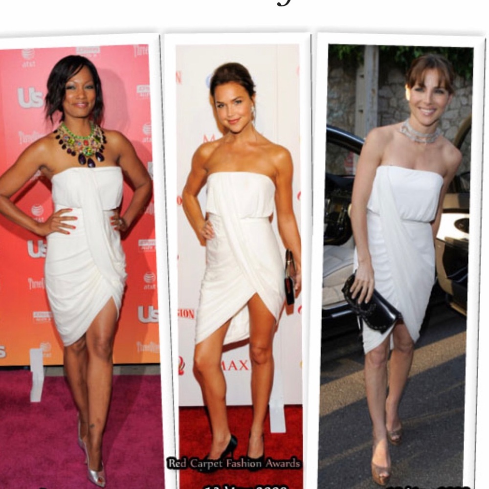 Black BCBG MaxAzria runway dress